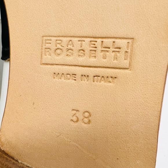 FRATELLI ROSSETTI WOMENS FLAT LACE UP LEATHER SHOES SIZE 8 - Picture 15 of 15